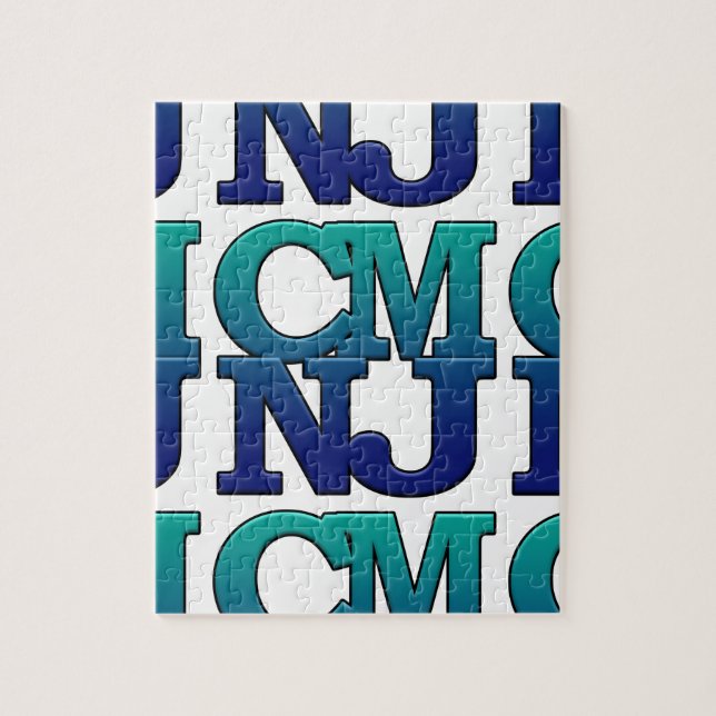 Puzzle Saludos desde el Cabo de Mayo, Nueva Jersey (Vertical)