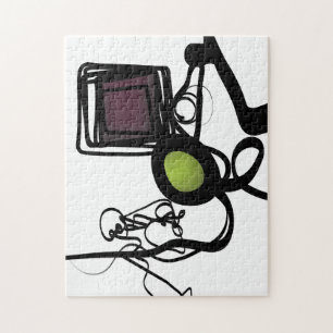 Puzzle Saludos desde Filydion: Resumen en blanco y negro