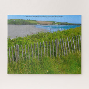 Puzzle Saludos desde Inchydoney Clonakilty Irlanda Jigsa