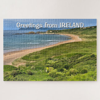 Puzzle Saludos desde Irlanda: Bahía White Park