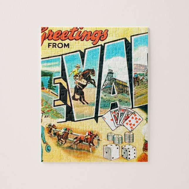 Puzzle Saludos desde Nevada (Vertical)