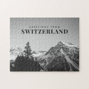 Puzzle Saludos desde Suiza