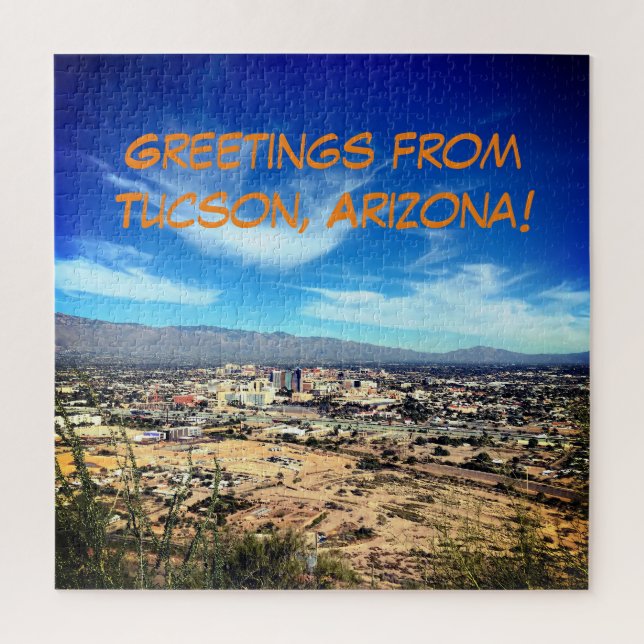Puzzle ¡Saludos desde Tucson, Arizona! (Vertical)
