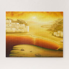 Puzzle "Salvación" - Oriente Medio, pintura oriental al a