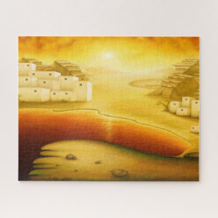 Puzzle "Salvación" - Oriente Medio, pintura oriental al a