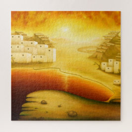 Puzzle "Salvación" - Oriente Medio, pintura oriental al a