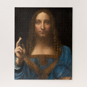 Puzzle Salvador Mundi de Leonardo da Vinci