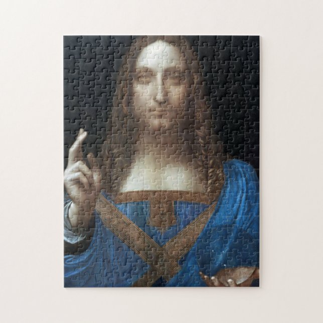 Puzzle Salvador Mundi, Jesucristo, Leonardo da Vinci (Vertical)