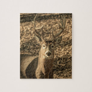 Puzzle salvaje Camouflage outdoorsman venado