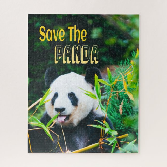 Puzzle Salvar el Panda (Vertical)