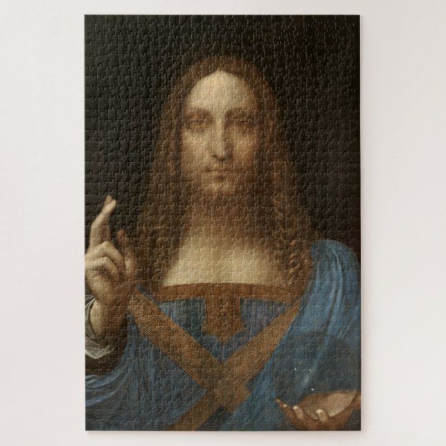 Puzzle Salvator Mundi (Salvador del Mundo) (da Vinci) (Vertical)