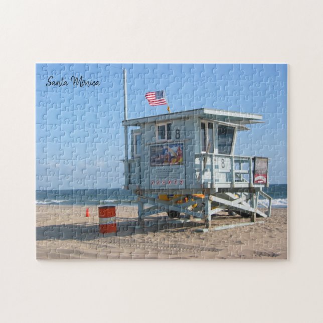 Puzzle salvavidas de santa monica (Horizontal)