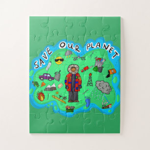 Puzzle Salvemos nuestro planeta