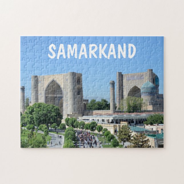 Puzzle Samarcanda, Uzbekistán (Horizontal)