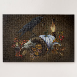 Puzzle Samhain Raven