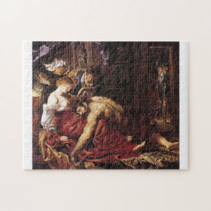 Puzzle Samson y Delilah por Peter Paul Rubens