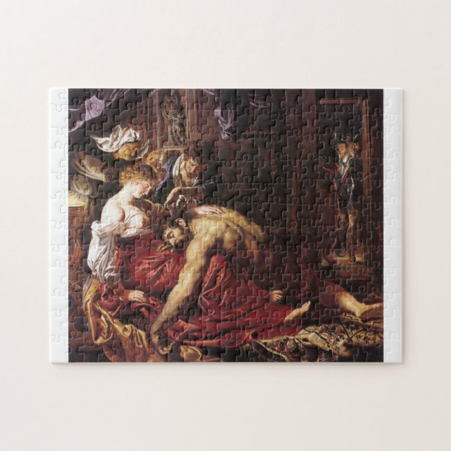 Puzzle Samson y Delilah por Peter Paul Rubens (Horizontal)