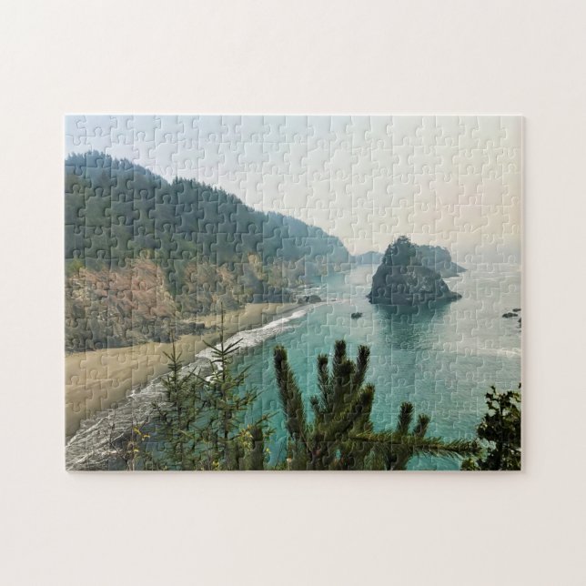 Puzzle Samuel H. Boardman, Costa de Oregón (Horizontal)