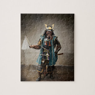 Puzzle Samurai japonés en la Armada del Comandante