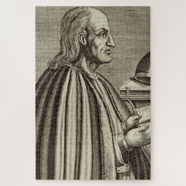 Puzzle San Anselmo de Canterbury Doctor de la Iglesia (Vertical)
