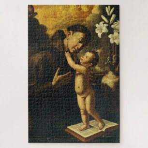 Puzzle San Antonio de Padua con el Niño Jesús