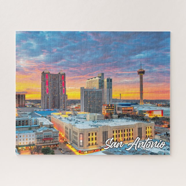 Puzzle San Antonio, Texas, Estados Unidos (Horizontal)