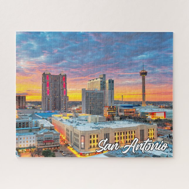 Puzzle San Antonio, Texas, Estados Unidos (Horizontal)