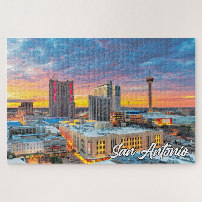 Puzzle San Antonio, Texas, Estados Unidos (Horizontal)