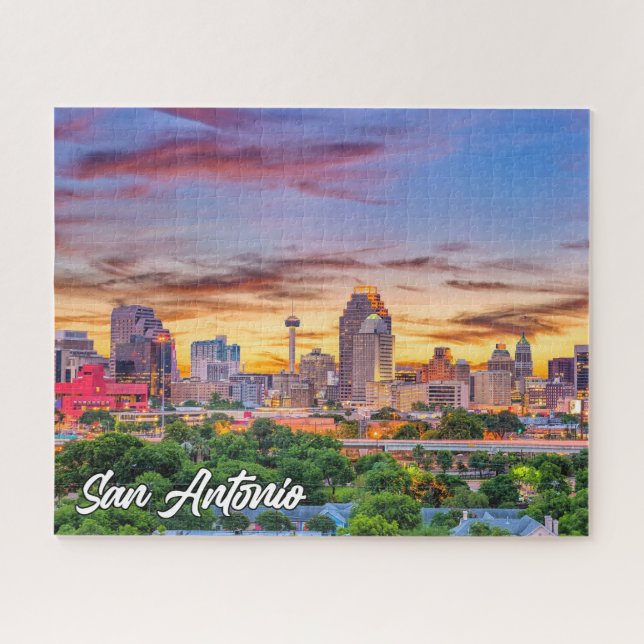 Puzzle San Antonio, Texas, Estados Unidos (Horizontal)
