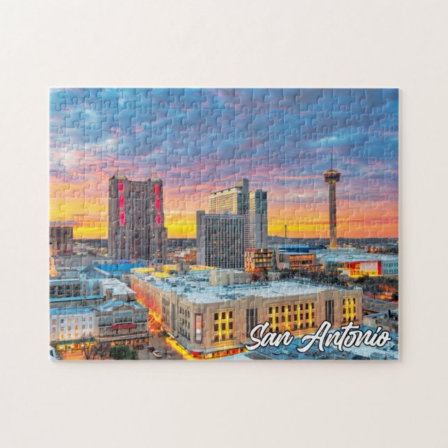 Puzzle San Antonio, Texas, Estados Unidos (Horizontal)