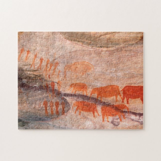 Puzzle San, Arte Rupestre de Bushman, Cederberg Wildernes (Horizontal)