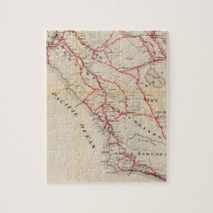 Puzzle San Benito, Fresno, Monterrey, San Luis Obispo