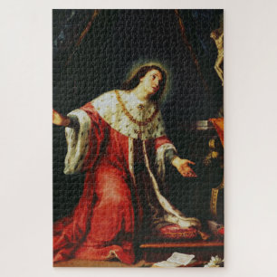 Puzzle San Casimiro Jagellón - Santo Patrón de Polonia