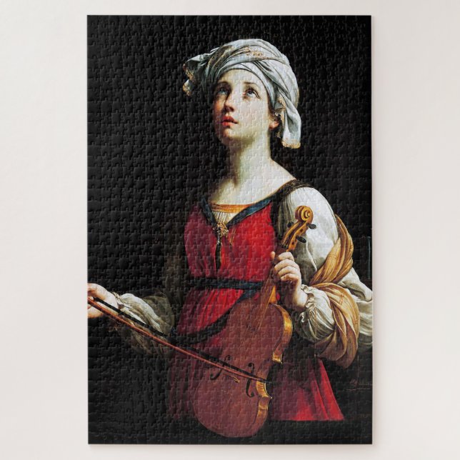 Puzzle San Cecilia (Santa Cecilia), Guido Reni (Vertical)
