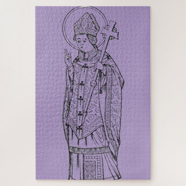 Puzzle San Deiniol Abad y Obispo (Vertical)