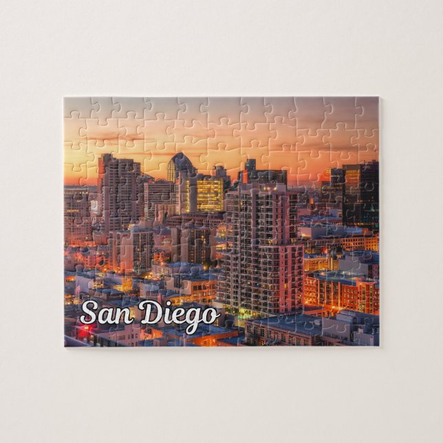 Puzzle San Diego, California, Estados Unidos (Horizontal)