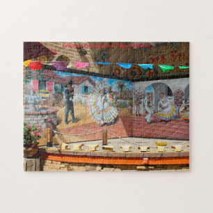 Puzzle San Diego California. Felicitaciones de Navidad