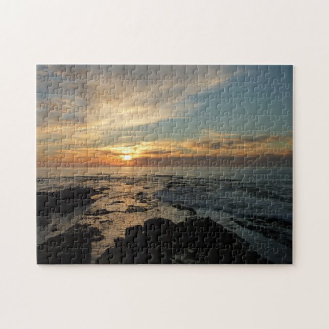 Puzzle San Diego Sunset I California Seascape (Horizontal)