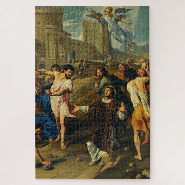 Puzzle San Esteban el Protomártir Iconografía Artística F (Vertical)