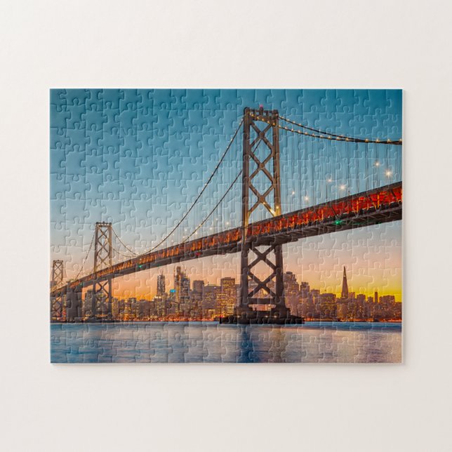 Puzzle San Fran Bridge San Fran Skyline San Fran Bay Brid (Horizontal)