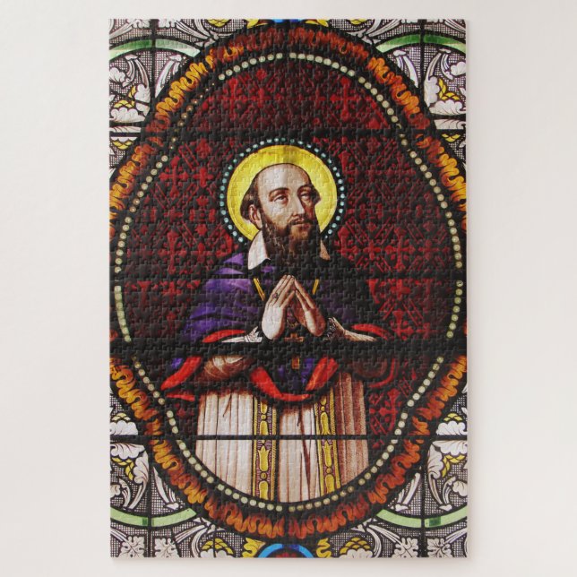 Puzzle San Francisco de Sales Obispo de Ginebra (Vertical)
