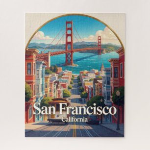 Puzzle San Francisco EE. UU. Puente Golden Gate Viajes