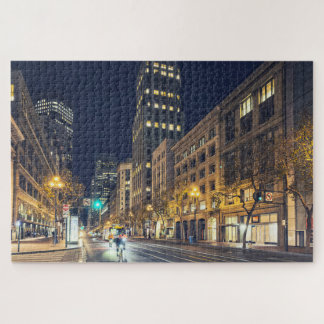 Puzzle San Francisco Nighttime Street View