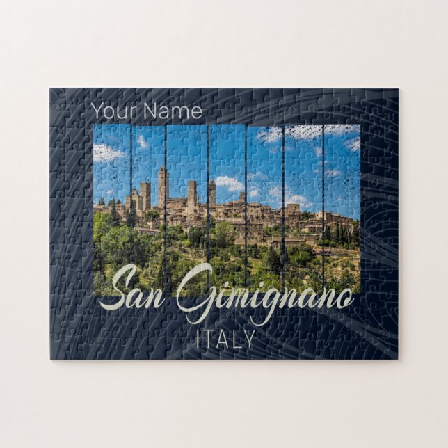 Puzzle San Gimignano Toscana Italia Vista panorámica (Horizontal)