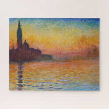 San Giorgio Maggiore en Dusk (por Claude Monet)