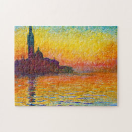 Puzzle San Giorgio Maggiore en el Dusk Claude Monet