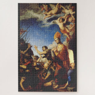 Puzzle San Jenaro, Obispo de Benevento - Arte fino