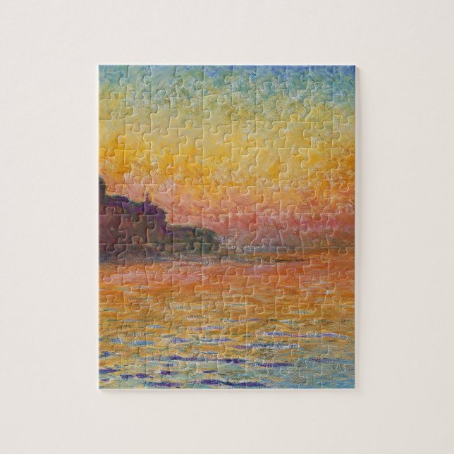 Puzzle San Jorge Maggiore en la oscuridad - Claude Monet (Vertical)