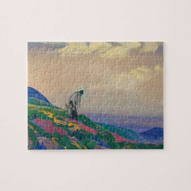 Puzzle San Panteleimón, el sanador de Nicholas Roerich (Horizontal)