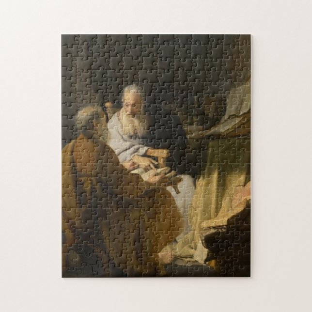 Puzzle San Pedro y San Pablo por Rembrandt (Vertical)